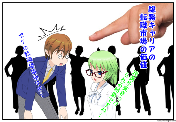 総務キャリアの転職市場